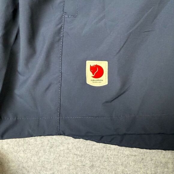 FjallRaven High Coast Lite Anorak jacket womens XS navy Blue Pullover 1/2 Zip At - Picture 3 of 10